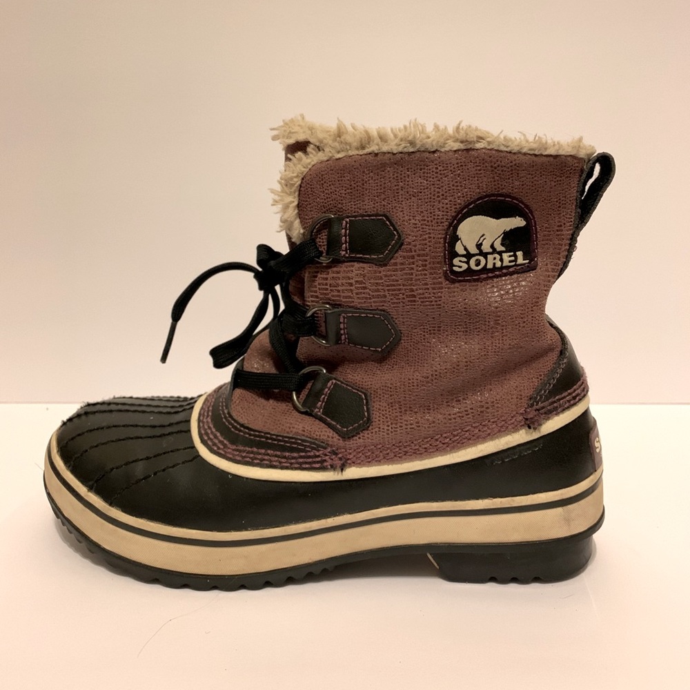 Sorel Waterproof Purple Winter Boot Size 7